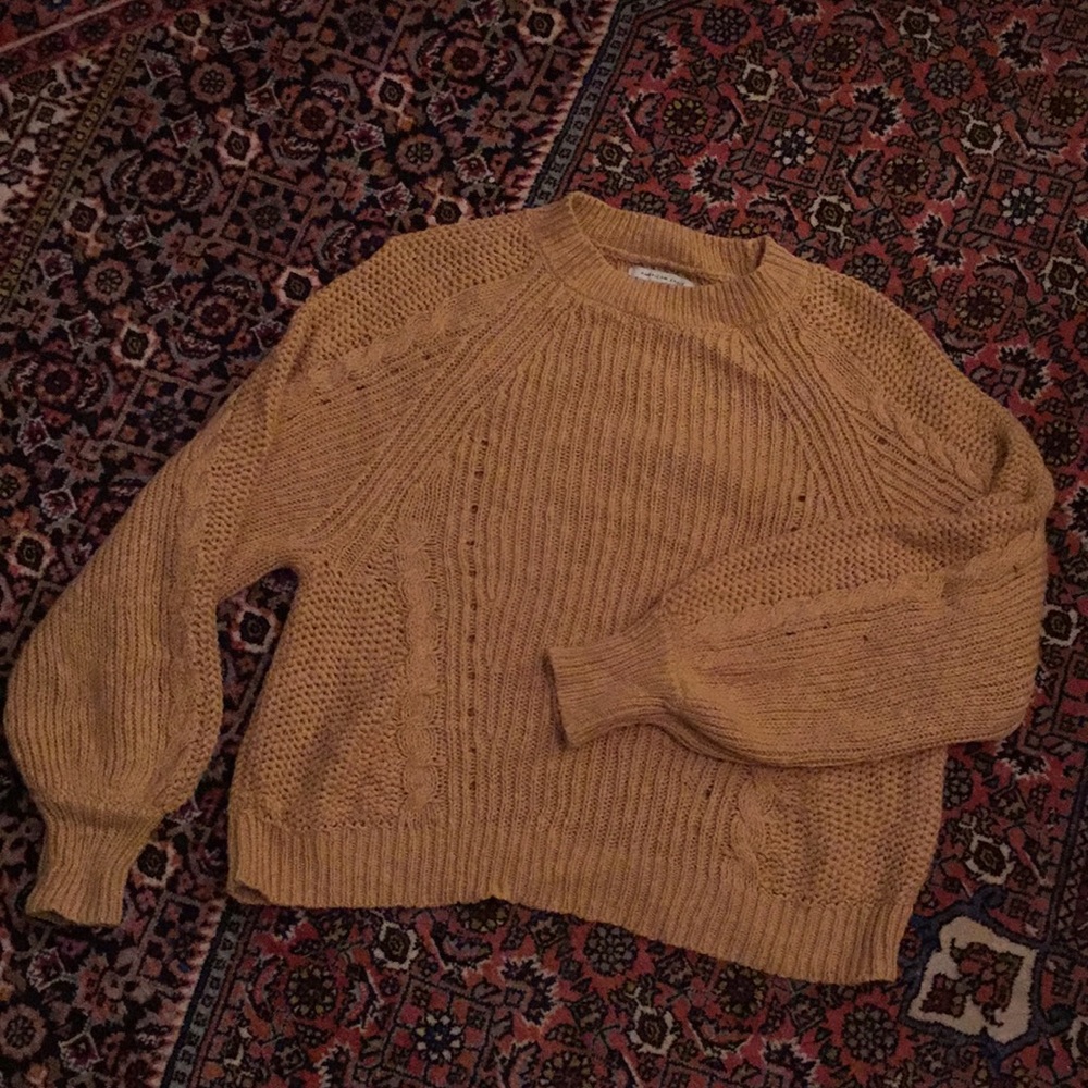 Gold sweater